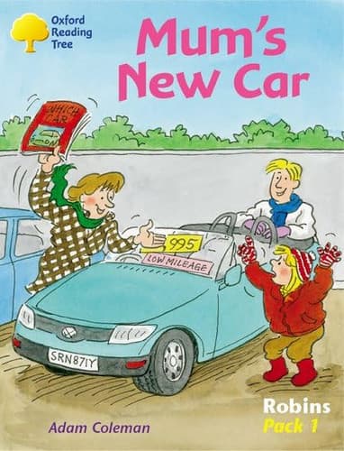Cover of Oxford Reading Tree: Robins Pack 1: Mum's New Car