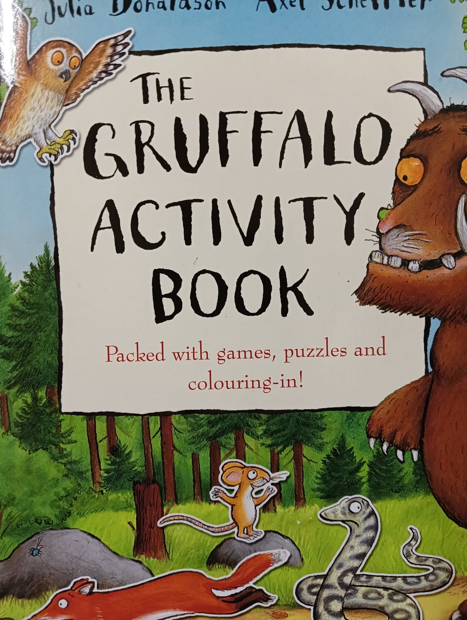 Cover of The Grufflo Activity book