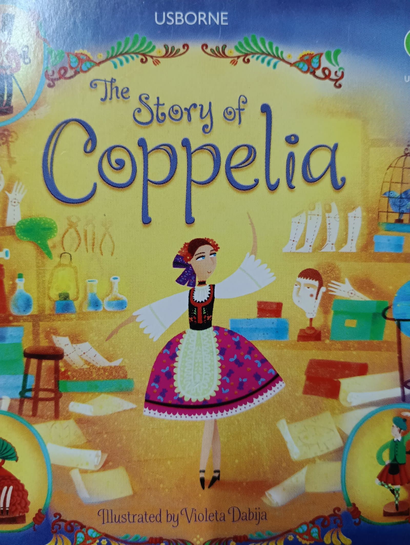 Cover of The story of coppelia