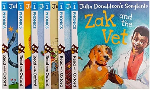 Cover of Read with Oxford: Stages 1-2: Julia Donaldson's Songbirds: My Phonics Story Collection