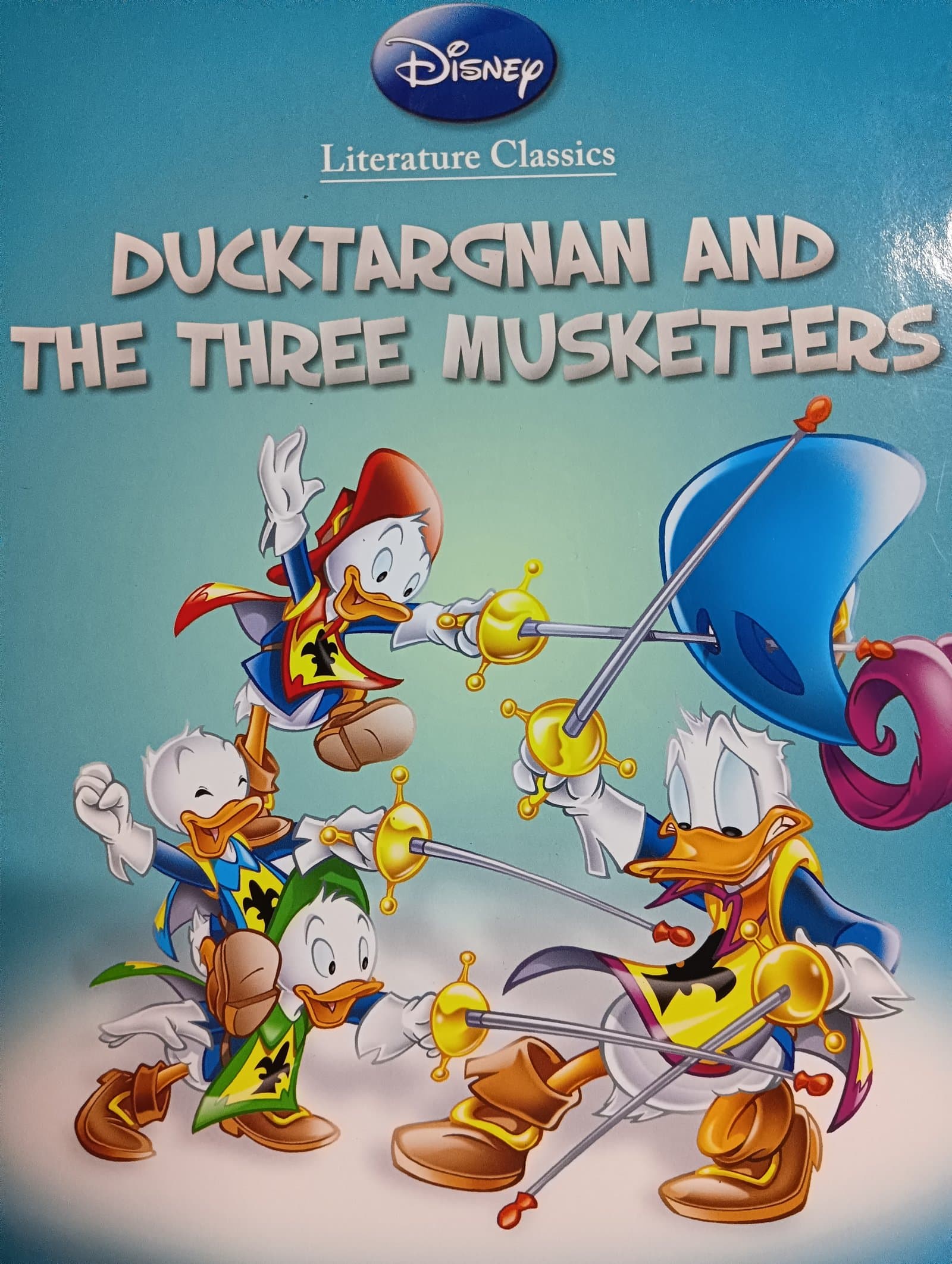 Cover of Ducktargnan and three musketeers