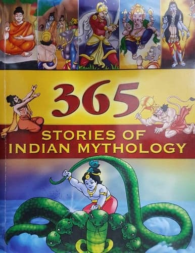 Cover of 365 Stories of Indian Mythology