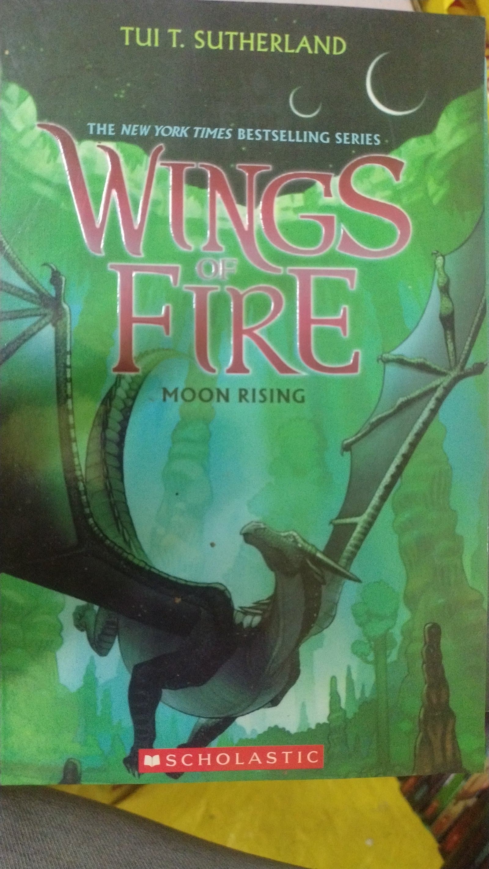 Cover of (wings of fire 5 book set) THE MOON RISING, THE DARK SECRET, THE DANGER GIFT, WINTER TURING, THE DRAGONET PROPHECY