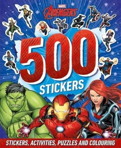 Cover of MARVEL AVENGERS 500 Stickers