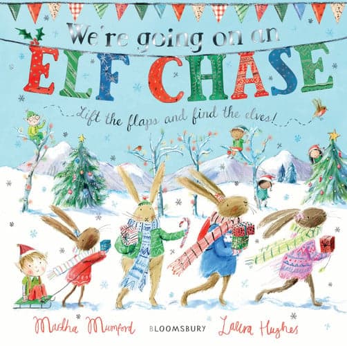 Cover of We're Going on an Elf Chase Board Book