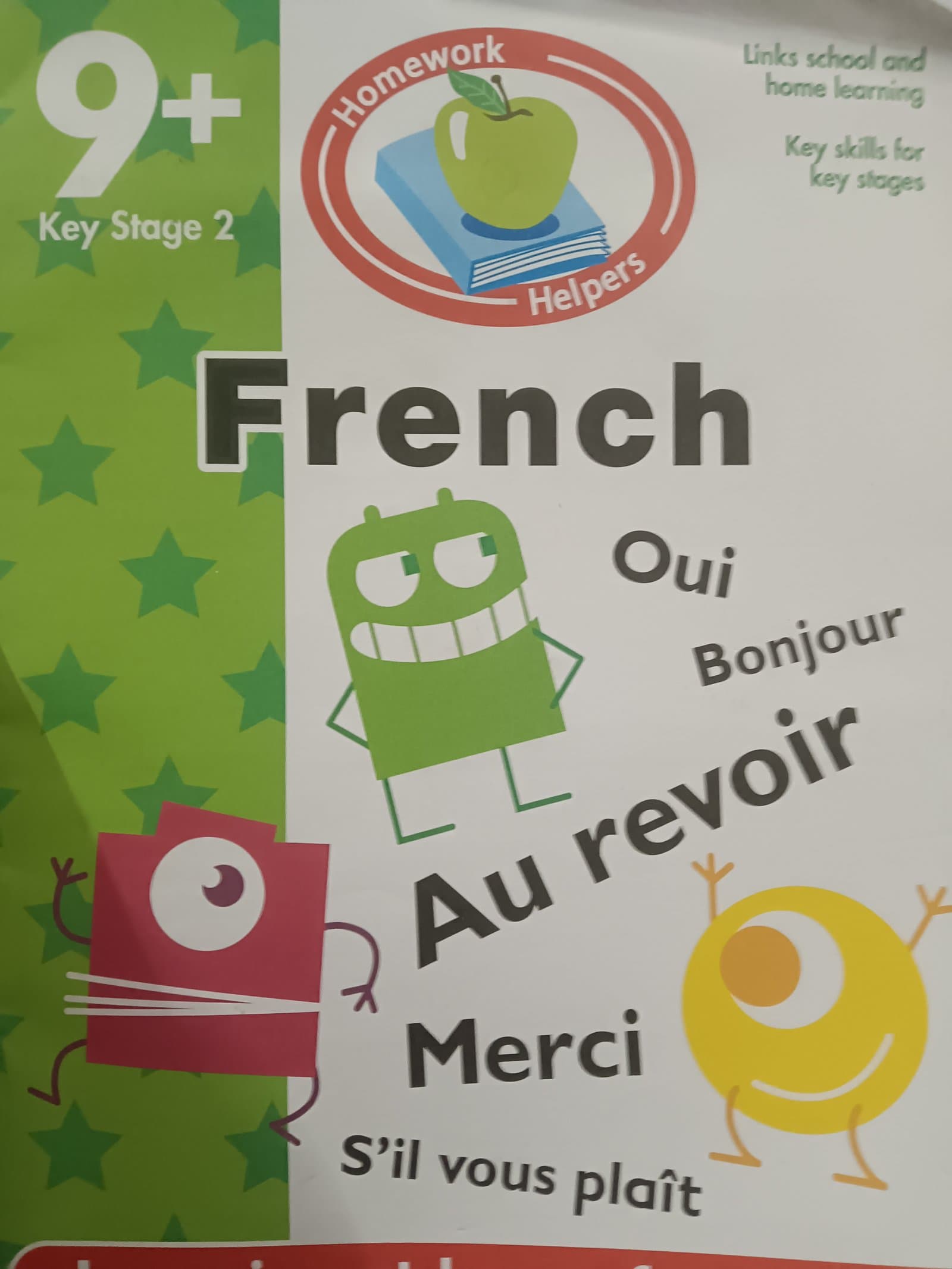Cover of french learning at home