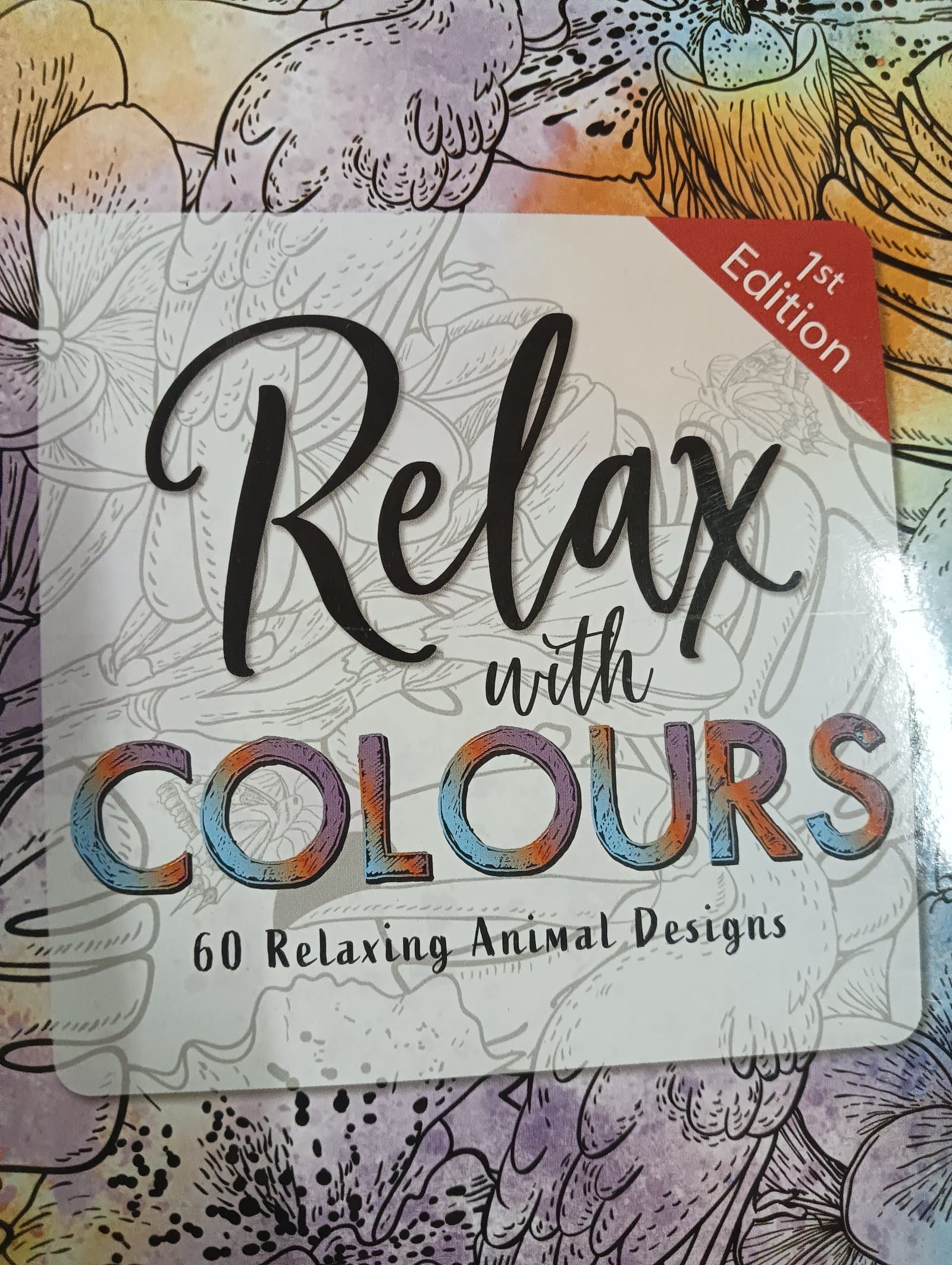 Cover of Relax with colours
