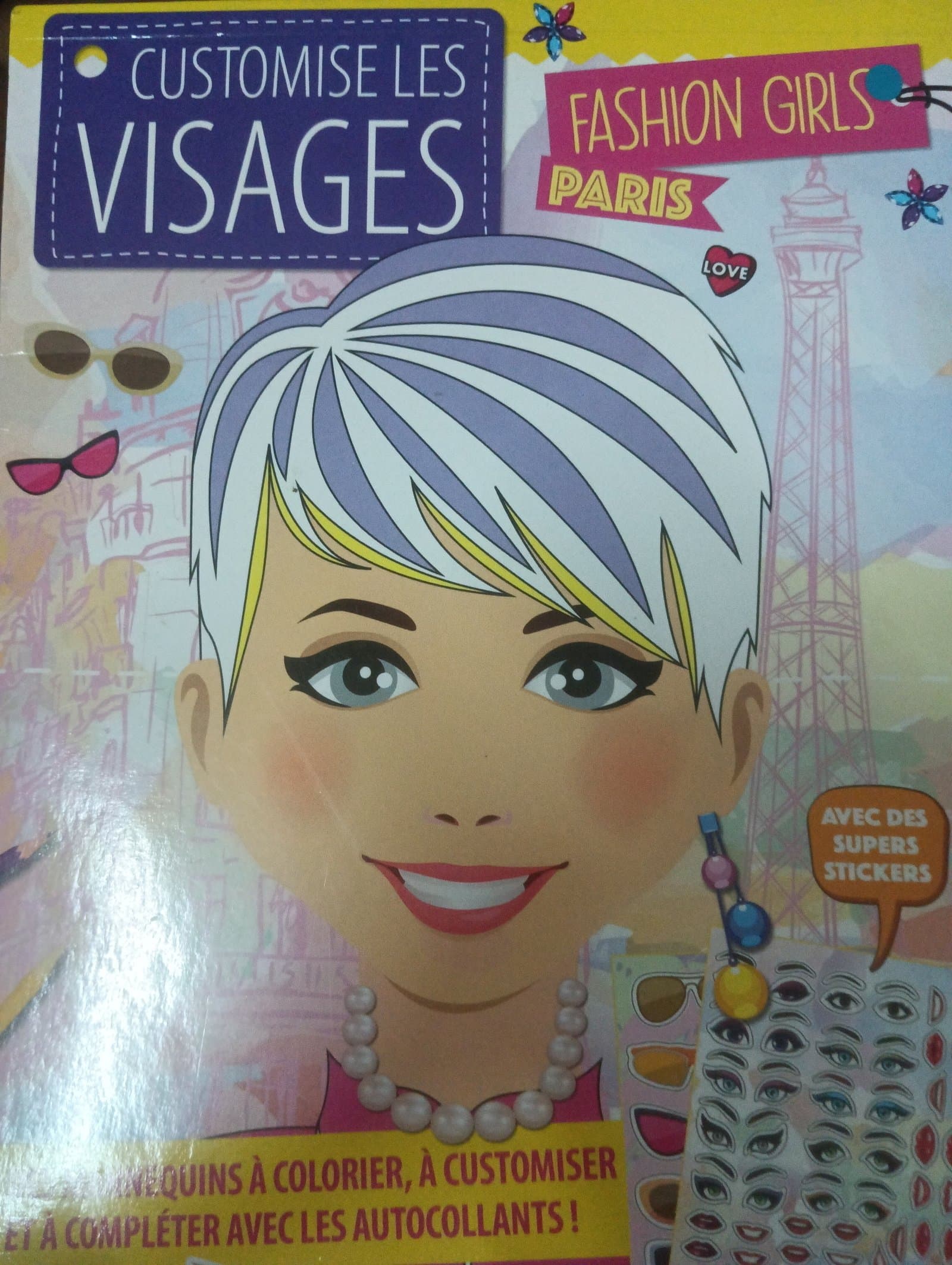Cover of fashion girls paris