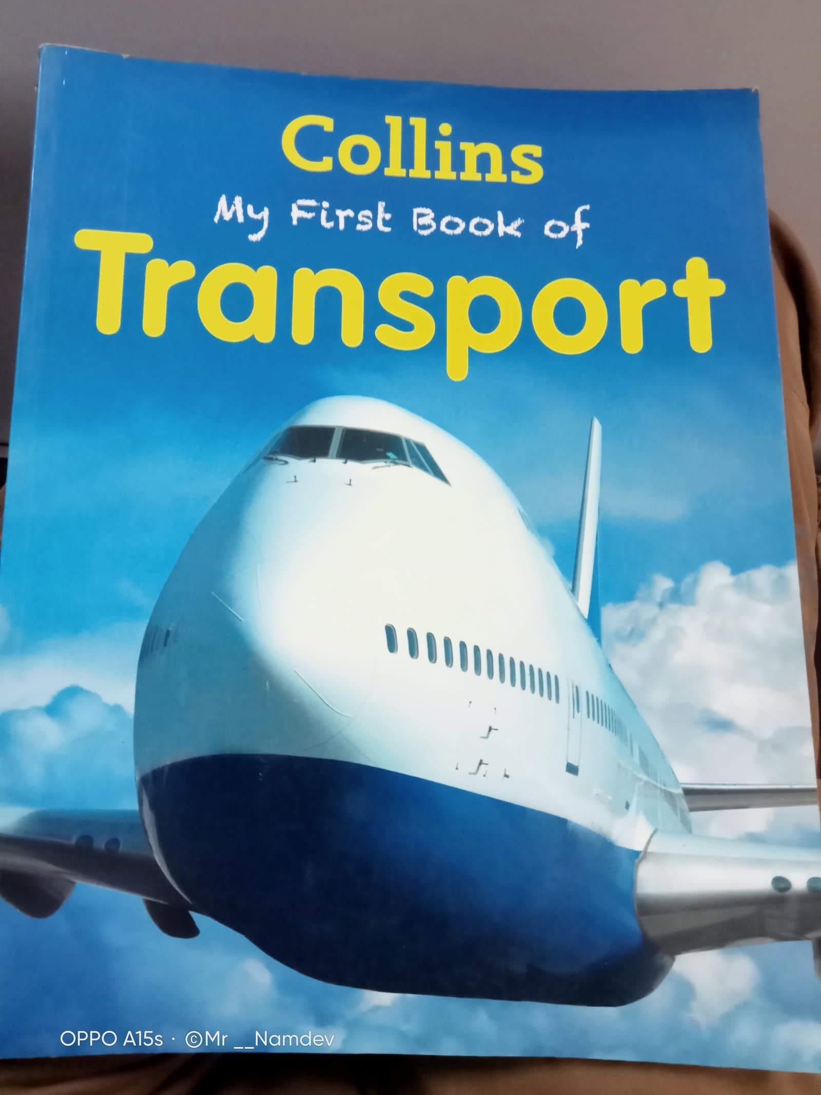 Cover of Collins my first book of transport