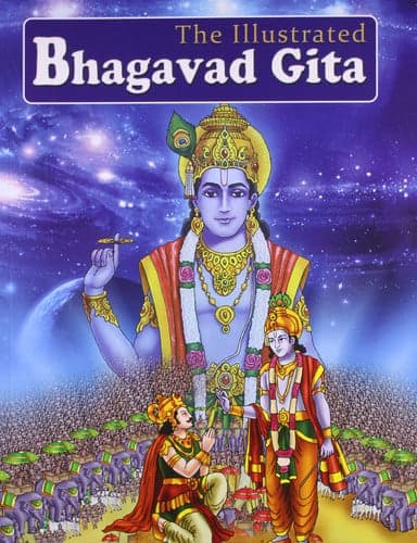 Cover of The Illustrated Bhagavad Gita