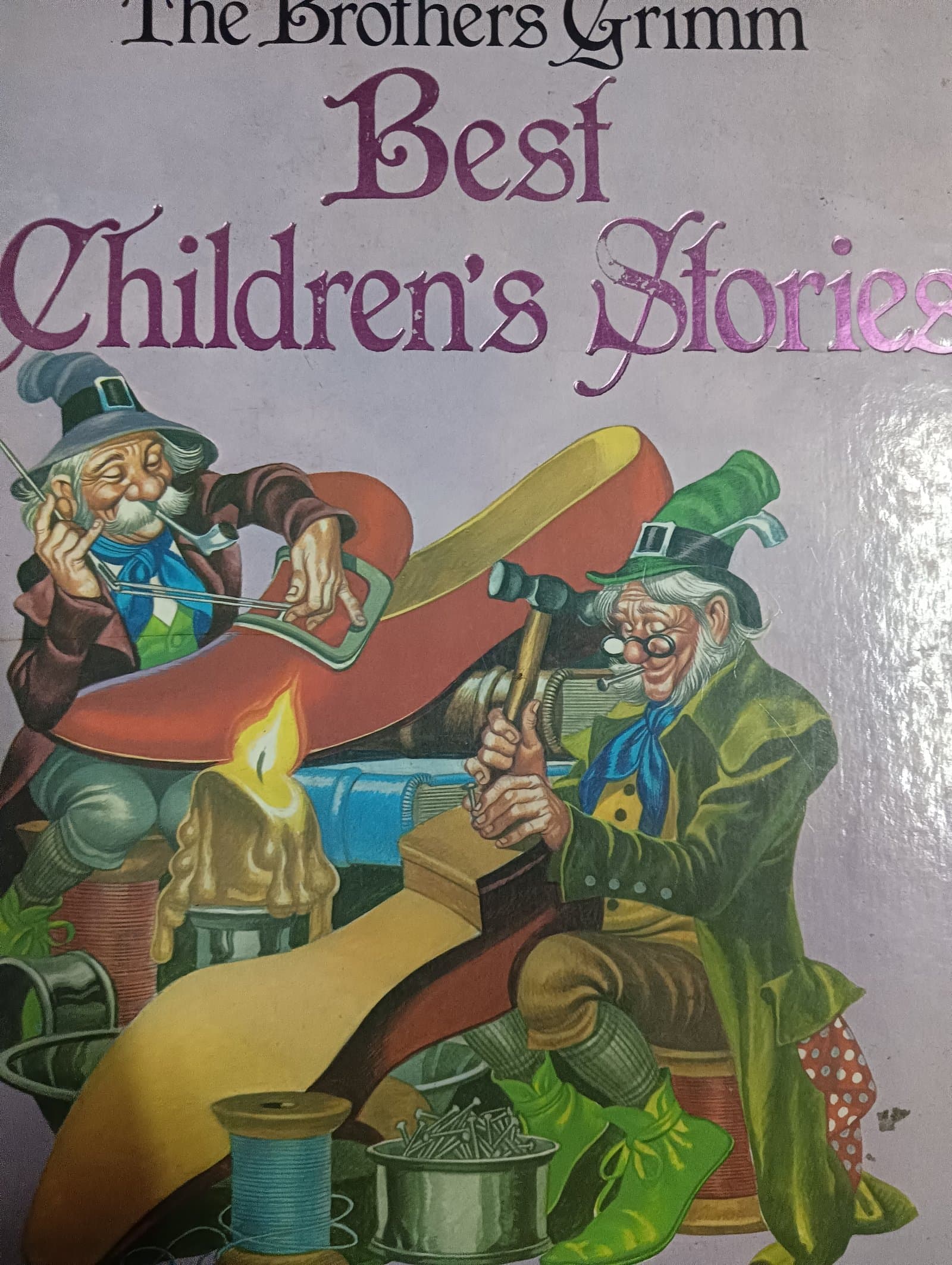 Cover of The brother grimm best childrens stories