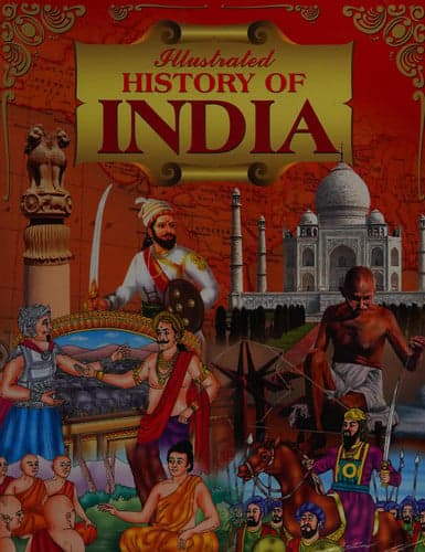 Cover of Illustrated History of India