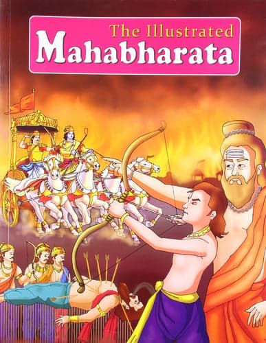 Cover of The Illustrated Mahabharata