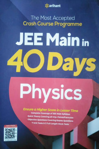 40 Days JEE Main PHYSICS  (English, Paperback, Arihant Experts)