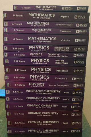 CENGAGE JEE (Mains and Advanced) 11 -12 th books (Byju's brand)