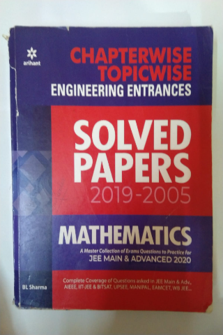 Chapterwise Topicwise Solved Papers Mathematics for Engineering Entrances 2023